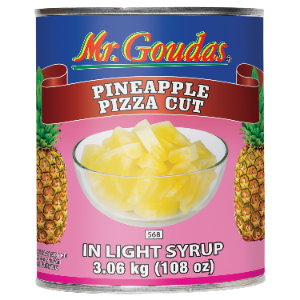 MR GOUDAS PINEAPPLE PIZZA CUTS 568